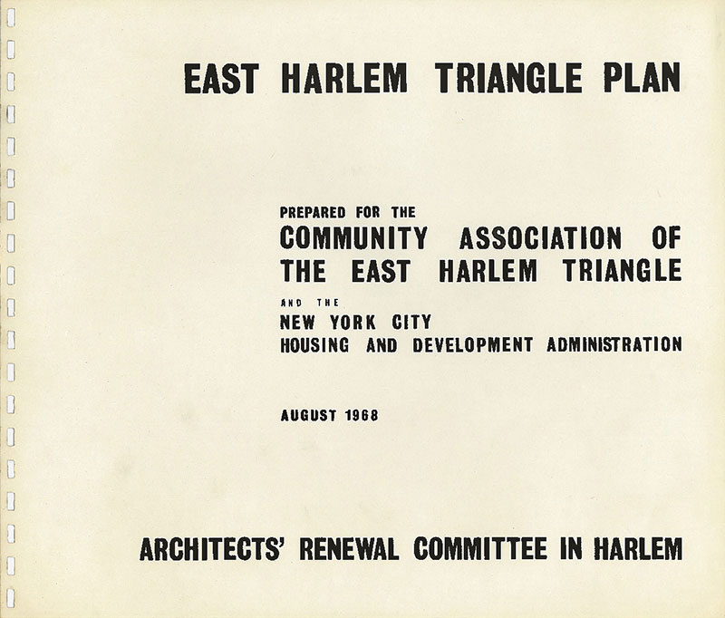 East Harlem Triangle Plan